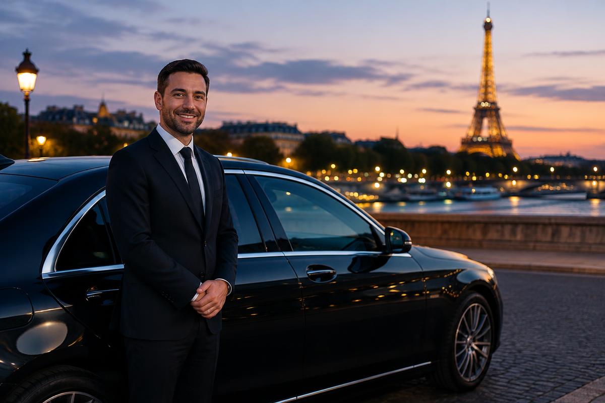Chauffeur et véhicule professionnel à Paris
